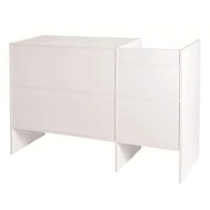 Mostrador caja 140x50x90 cm blanco