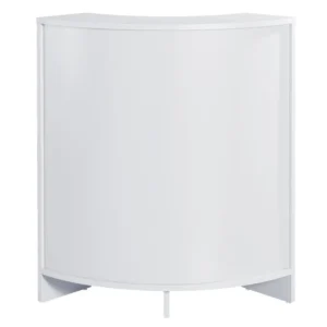 Mostrador esquina 60x60x96 cm blanco
