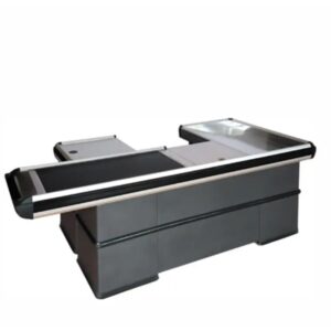 Caja Registradora Metálica Con Cinta Transportadora Automatic 2500x1100x870mm Izquierda/Derecha Opcional