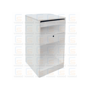 MINI MOSTRADOR BLANCO / NEGRO 500x500x900mm